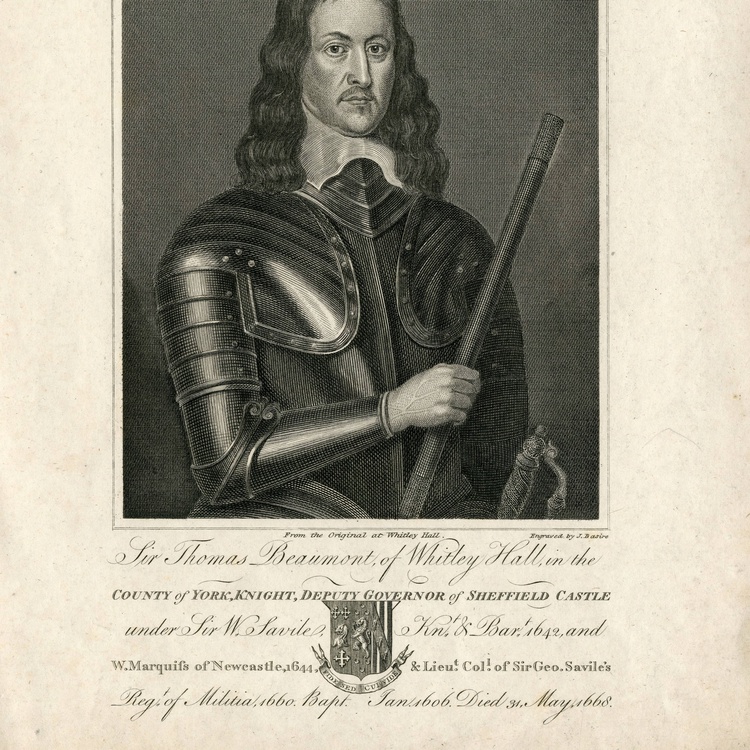 Sir Thomas Beaumont of Whitley Hall West Riding of Yorkshire